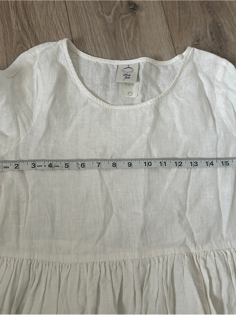 Son de flor linen dress - Picture 4 of 5